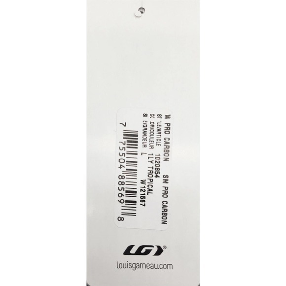 Louis Garneau Women's Pro Carbon Sleeveless‎ Triathlon Top Large Black/ Tropical - Picture 6 of 8